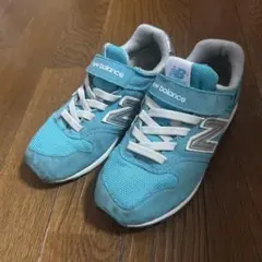 New Balance キッズスニーカー 水色20センチ
