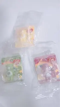 ケアベア マスコット キーホルダー 3個セット