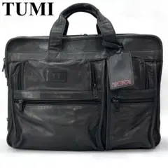 TUMI トゥミ レザー ビジネスバッグ ALPHA2 96108DH ブラック - メルカリ