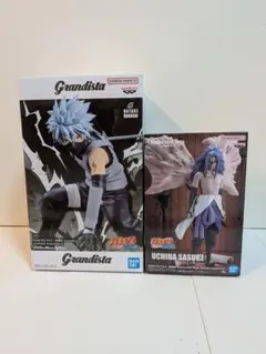 NARUTO フィギュアMemorableサスケGrandistaカカシのサムネイル