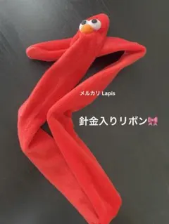 ユニバ エルモ カチューシャ リボン ヘアバンド USJ ハロウィン セサミ