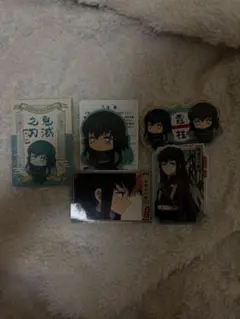 鬼滅の刃 時透無一郎 ダイカットステッカー 4枚入り