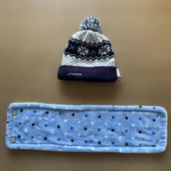 phenix ジュニアニット帽 ネックウォーマーのセット