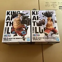 ワンピース ルフィ ギア4 フィギュア　2個　まとめ売り　新品未開封