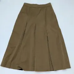 【新品】マーガレットハウエル Aライン ラップスカート ひざ下丈 リネン シェル 新品】マーガレットハウエル Aライン ラップスカート ひざ下丈 リネン