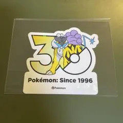ポケモン30周年ソンス　シール　聖水ポップアップpopup ドドゲザン ポケモン30周年ソンス ランダム シール ランクルス 聖水ポップアップ
