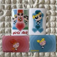 パワーパフガールズ ステッカーシール4枚セット