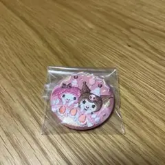 サンリオ　刺繍缶バッチ