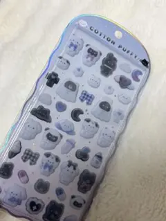 コットンパフィーシール