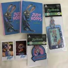 ズートピア10周年Happyくじ ジュディD賞・E賞・H賞+特典