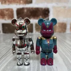 ベアブリック　BE@RBRICK 100% ヴィジョン　ウルトロン　セット
