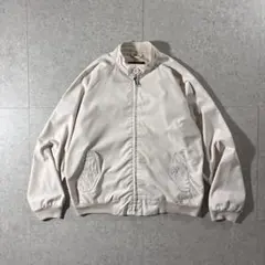 80s KINGSPORTハリントンジャケットG9ピンクベージュ短丈スウィング