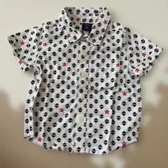 babyGap 幾何学模様 半袖シャツ 6-12ヶ月