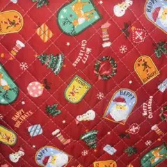 クリスマス柄 キルティング生地 はぎれ キルト