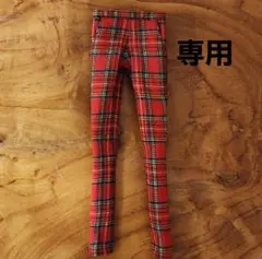 専用　ナインサイズ 赤タータンチェックパンツ