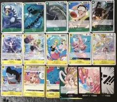 ワンピースカード 緑黄しらほし デッキ ①