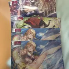 ヘブバン クリアポスター 4枚セット