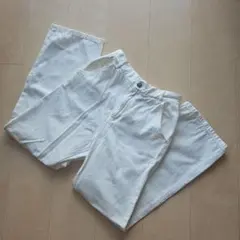 GU☆ホワイトデニム　L