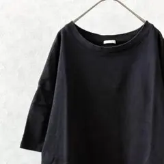 GU Tシャツ 半袖 クルーネック ラウンドヘム シンプル ゆったり 綿100%