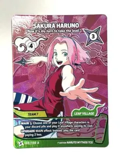 【1 Edition】NARUTO Mythos TCG 春野サクラ NARUTO Mythos TCG 春野サクラ 109/130 - メルカリ