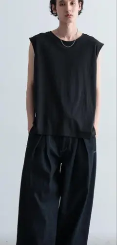 HARE ハレ 定番 ユルノースリーブBIGカットtシャツ 完売品 ブラック Mのサムネイル