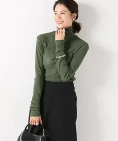IENA コズモラマガーゼテレコタートルネック◆のサムネイル