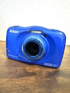 Nikon COOLPIX W100 ブルー 通電・液晶表示OKのサムネイル