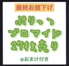 ぷりっつ　ブロマイド27枚セットのサムネイル