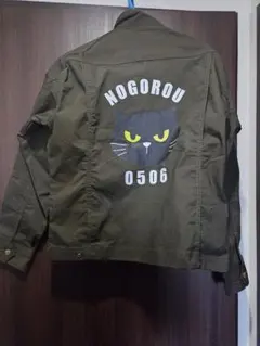 NOGOROU 0506 ミリタリージャケット 猫デザイン