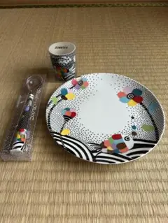 横尾忠則 森永製菓 100周年記念プレート 天使が集う、パーティー