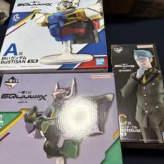 一番くじ 機動戦士 ガンダム ジークアクス A賞 B賞 C賞　3点セット