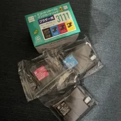 ブラザー LC3111-4PK インクカートリッジセット 黒　青　赤の3色のサムネイル