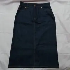 ♡新品タグ付♡23区テンセルストレッチ タイト スカートネイビーサイズ44 5-17号 2Wayストレッチトロ ロングタイトスカート ネイビー