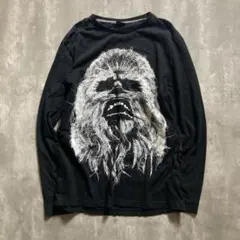 スターウォーズ チューバッカ ロングTシャツ 黒 Mのサムネイル