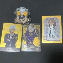 ツイステ サバナクロー寮(ジャック・レオナ) カード・アクリルクリップ
