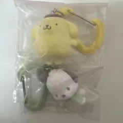 サンリオカラフルカラビナマスコットチャームポチャッコポムポムプリン