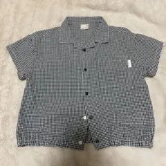 プティマイン ギンガムチェック セットアップ 90cm