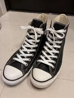 コンバースオールスター　レザーハイカット