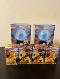 GIGO限定NARUTOフィギュア ナルト波風ミナト螺旋丸6体セット！