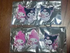 マイメロ　クロミ アクリルキーホルダーセット　宇佐美　アクキー　マイメロディ