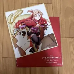 ソードアート・オンライン SAO アスナ アルゴ 来場特典 色紙風 ポート