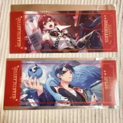 ツイステ　箔押しビッグクリアカード　リドル　デュース