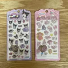サンリオ 韓国正規品 toktokシール (3Dシール) クロミ マイメロディ