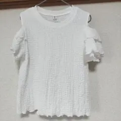 GU 130 ホワイト　Tシャツ　美品のサムネイル