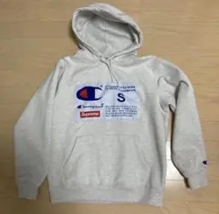 【美品】Champion x Supreme フード付きパーカー Sのサムネイル