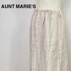 AUNT MARIE'S アントマリーズ ベージュロングスカートのサムネイル