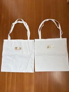 【新品】EMILY WEEK エコバッグ　ホワイト コットン　エミリーウィーク