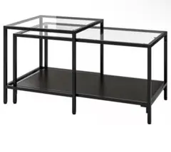 【送料込み】IKEA VITTSJÖ イケア ヴィットショー ネストテーブル