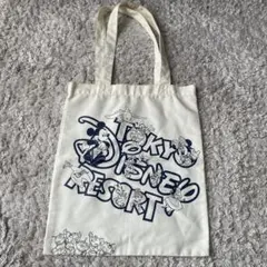 東京ディズニーリゾート トートバッグ 白