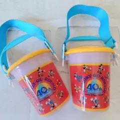 東京ディズニーランド40周年　ミニスナックケース　2個セット